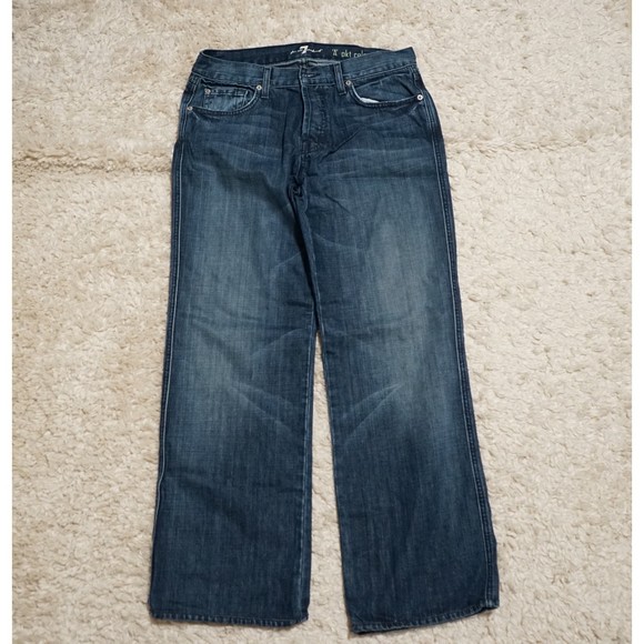 7 For All Mankind Mens Jeans 'A' Pkt Relaxed Size 31